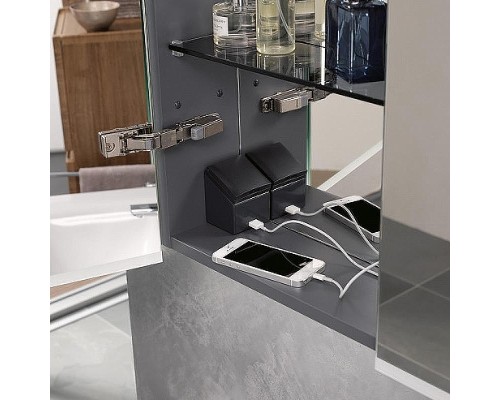 Зеркальный шкаф Geberit Option 90 500.583.00.1 с подсветкой с сенсорным выключателем