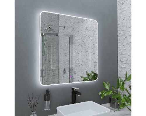 Зеркало Grossman Elegans-норма 80 178080 с подсветкой с сенсорным выключателем и подогревом