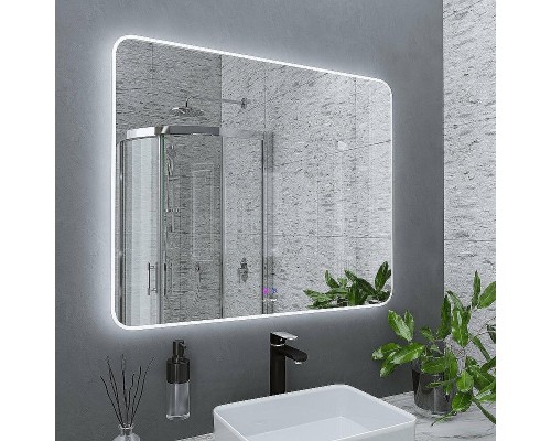 Зеркало Grossman Elegans-норма 100 1710080 с подсветкой с сенсорным выключателем и подогревом