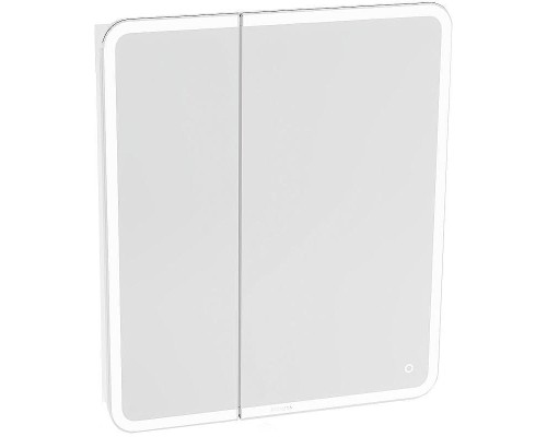 Зеркальный шкаф Grossman Адель 70 207004 с подсветкой цвет Белый