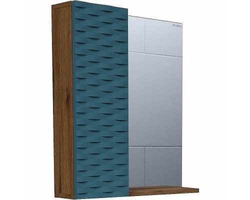 Зеркало со шкафом Grossman Альба 65 L 206502 цвет Веллингтон Бриз