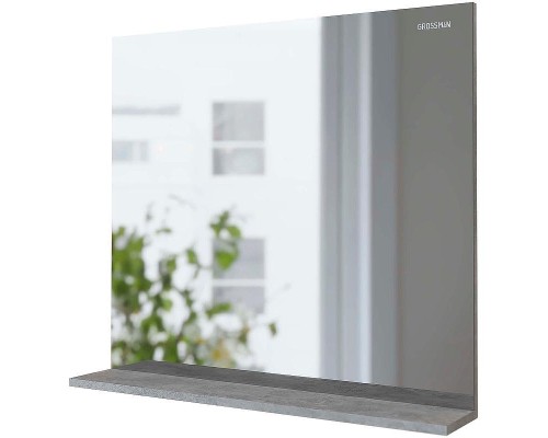 Зеркало Grossman Эдванс 80 208007 цвет Цемент светлый