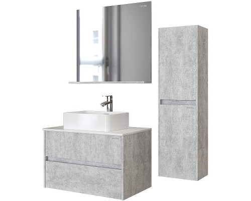 Зеркало Grossman Эдванс 80 208007 цвет Цемент светлый