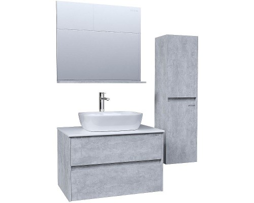 Зеркало Grossman Эдванс 80 208007 цвет Цемент светлый