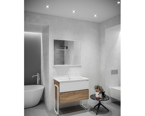 Зеркало Grossman Лофт 90 209002 цвет Белый