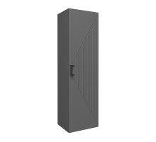 Шкаф пенал Grossman Луксор 42 303549 цвет Графит матовый