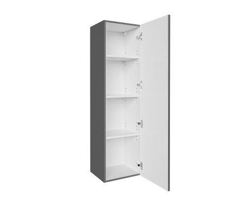 Шкаф пенал Grossman Луксор 42 303549 цвет Графит матовый