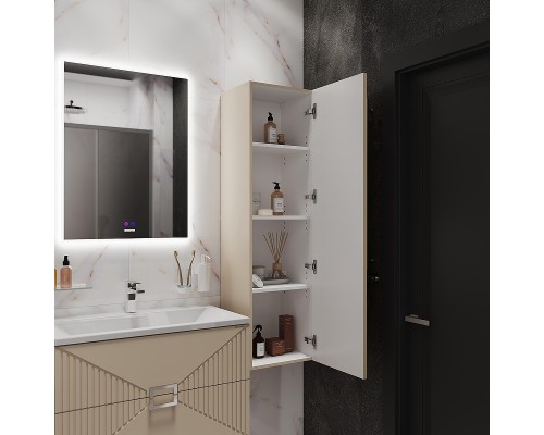 Шкаф пенал Grossman Луксор 42 303551 цвет Бежевый матовый