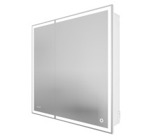 Зеркальный шкаф Grossman Меркадо 70 20708 с подсветкой цвет Белый