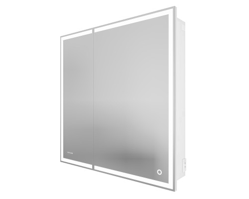 Зеркальный шкаф Grossman Меркадо 70 20708 с подсветкой цвет Белый