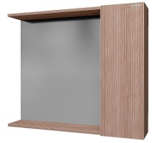 Зеркало со шкафом Grossman Юнит 80 208011 цвет Кадена вуд