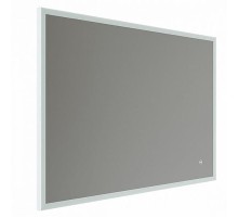 Зеркало Iddis Brick 100 с подсветкой Белый матовый