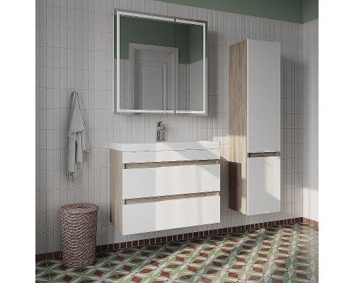 Зеркальный шкаф Iddis Zodiac 80 ZOD8000i99 с подсветкой Белый