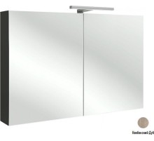 Зеркальный шкаф Jacob Delafon 105 EB787RU-E10 с подсветкой цвет Квебекский дуб