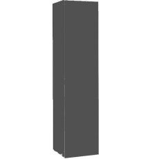 Шкаф пенал Jacob Delafon Odeon Up 35 EB998-N14 подвесной цвет Серый антрацит