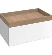 Тумба Jacob Delafon Terrace 80 EB1743-G1C подвесная цвет Белый блестящий