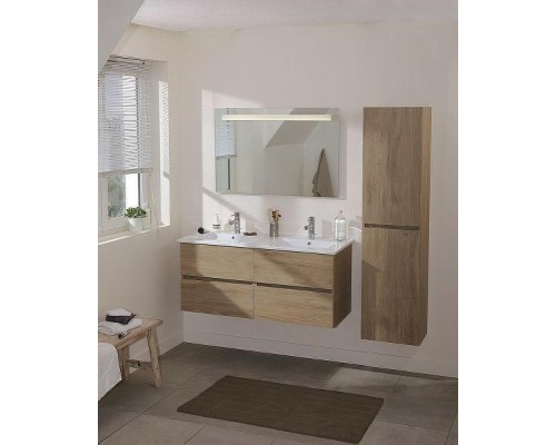 Шкаф пенал Jacob Delafon Tolbiac 40 EB2385-E75 подвесной цвет Дуб давос