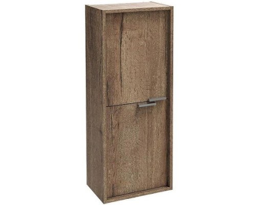 Шкаф пенал Jacob Delafon Vivienne 40 EB1587-E52-S50 подвесной цвет Аквамарин сатин Дуб табак