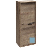 Шкаф пенал Jacob Delafon Vivienne 40 EB1587-E52-S50 подвесной цвет Аквамарин сатин Дуб табак