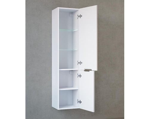 Шкаф пенал Jorno Modul 35 R Mоl.04.150/P/W подвесной Белый глянец
