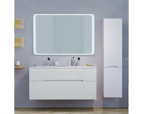 Шкаф пенал Jorno Modul 35 R Mоl.04.150/P/W подвесной Белый глянец