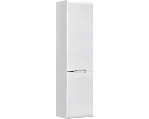 Шкаф пенал Jorno Moduo Slim 33 R Mod.04.115/P/W подвесной Белый глянец