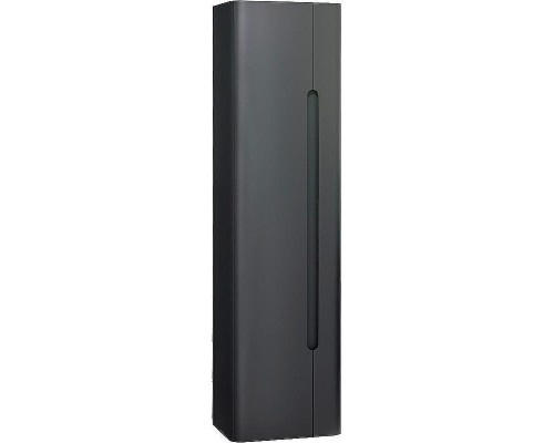 Шкаф пенал Jorno Shine 33 Shi.04.125/P/A подвесной Антрацит