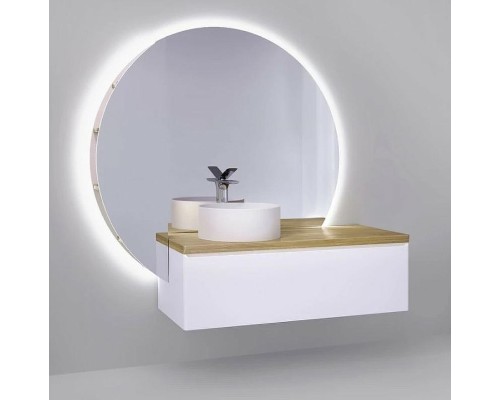 Зеркало Jorno Solis New 106 SolN.02.106/W/JR с подсветкой с бесконтактным выключателем