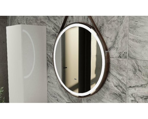 Зеркало Jorno Wood 50 Wood.02.50/ТК с подсветкой с бесконтактным выключателем