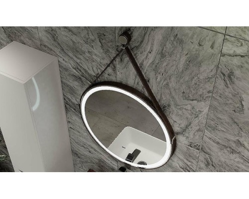 Зеркало Jorno Wood 50 Wood.02.50/ТК с подсветкой с бесконтактным выключателем