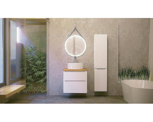 Зеркало Jorno Wood 50 Wood.02.50/ТК с подсветкой с бесконтактным выключателем