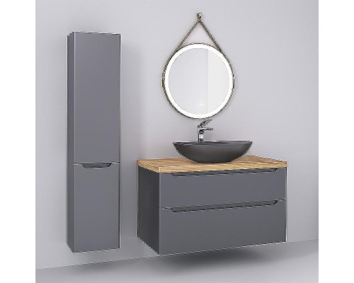 Зеркало Jorno Wood 60 Wood.02.60/ТК с подсветкой с бесконтактным выключателем