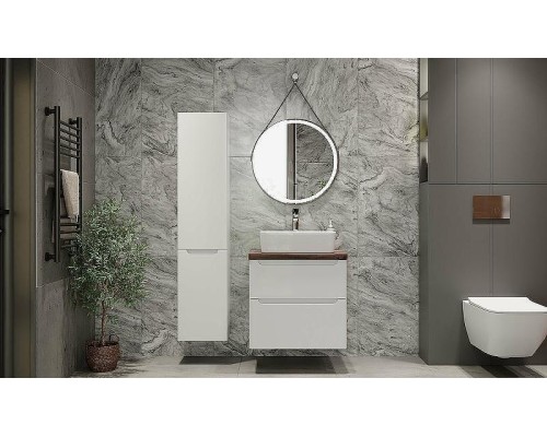 Зеркало Jorno Wood 60 Wood.02.60/ТК с подсветкой с бесконтактным выключателем