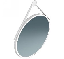 Зеркало Kerama Marazzi Cono 70 CO.mi.70\WHT с подсветкой Белое матовое с бесконтактным выключателем