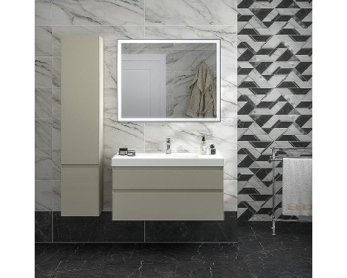 Шкаф пенал Kerama Marazzi Cubo 35 L CUB.165Lh\LIM подвесной Лимо матовый