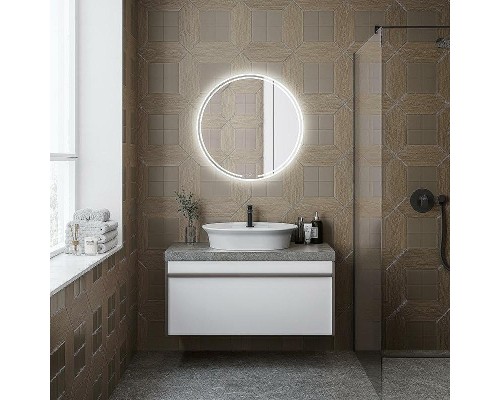 Зеркало Kerama Marazzi Mio 70 MIO.mi.70D\WHT с подсветкой с сенсорным выключателем и диммером