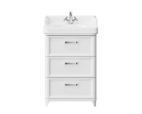 Тумба под раковину Kerama Marazzi Pompei 60 PO.M.60.3\WHT цвет Белый глянцевый