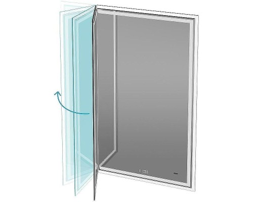 Зеркало Kerama Marazzi Tecno 65 M TE.M.mi.65 с подсветкой с бесконтактным выключателем с подогревом и часами