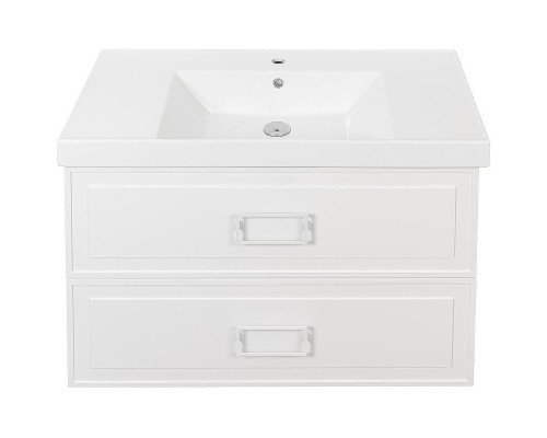 Тумба под раковину La Fenice Cubo 100 FNC-01-CUB-B-100-2 подвесная Белая матовая