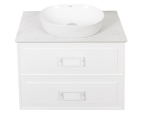 Тумба под раковину La Fenice Cubo 100 FNC-01-CUB-B-100-2 подвесная Белая матовая