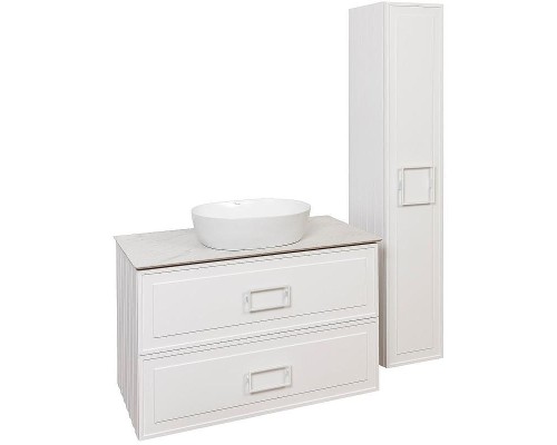 Тумба под раковину La Fenice Cubo 100 FNC-01-CUB-B-100-2 подвесная Белая матовая