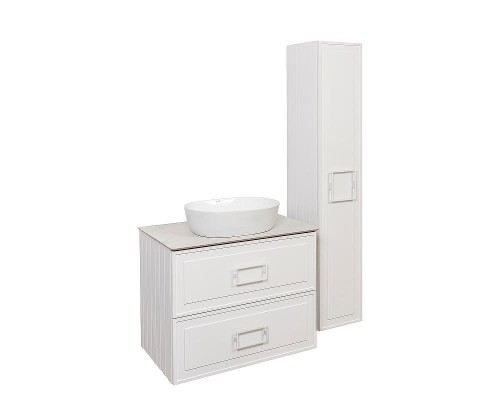 Шкаф пенал La Fenice Cubo 30 FNC-05-CUB-B-30 подвесной Белый матовый