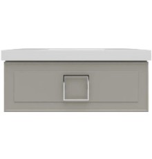 Тумба под раковину La Fenice Cubo 100 FNC-01-CUB-C-100 подвесная Бежевая матовая