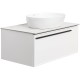 Тумба под раковину La Fenice Elba 80 FNC-01-ELB-B-80 подвесная Белая матовая