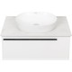 Тумба под раковину La Fenice Elba 80 FNC-01-ELB-B-80 подвесная Белая матовая
