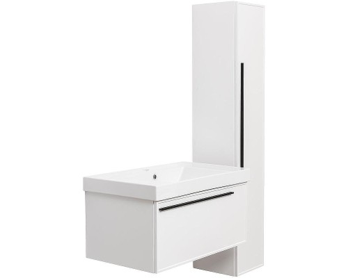 Тумба под раковину La Fenice Elba 80 FNC-01-ELB-B-80 подвесная Белая матовая