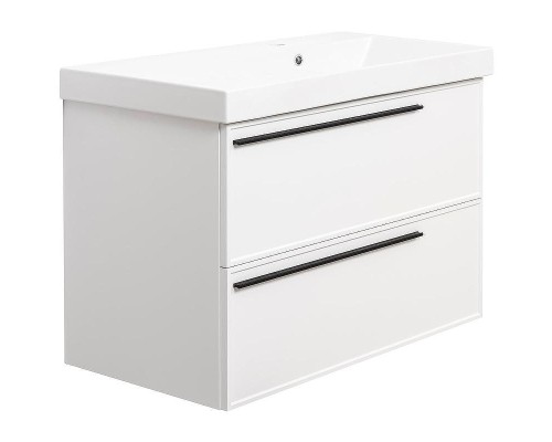 Тумба под раковину La Fenice Elba 90 FNC-01-ELB-B-90-2 подвесная Белая матовая