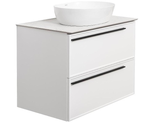 Тумба под раковину La Fenice Elba 90 FNC-01-ELB-B-90-2 подвесная Белая матовая