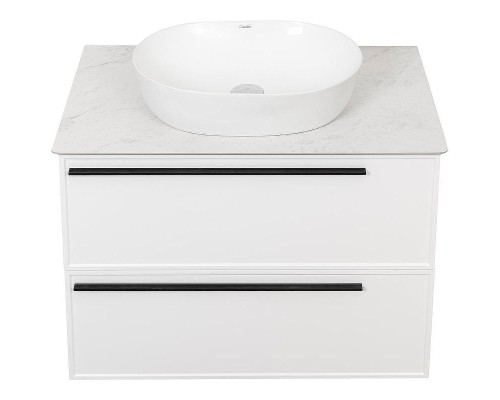 Тумба под раковину La Fenice Elba 90 FNC-01-ELB-B-90-2 подвесная Белая матовая