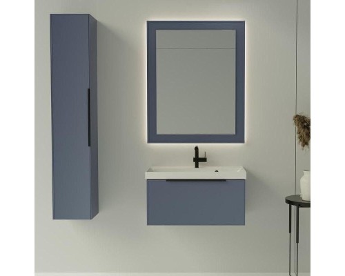 Шкаф пенал La Fenice Simpla 30 FNC-05-SIM-BG-30 подвесной Синий матовый